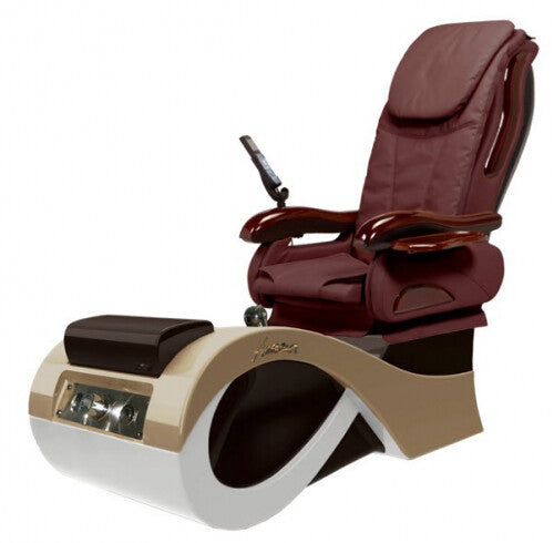 Burgundy Pedicure Chair